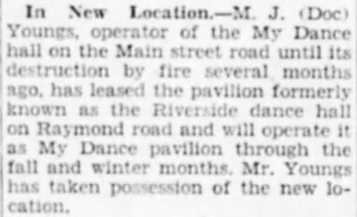 Riverside Pavilion - 01 Oct 1937 Ad (newer photo)